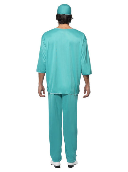 Surgeon Adults Costume Back