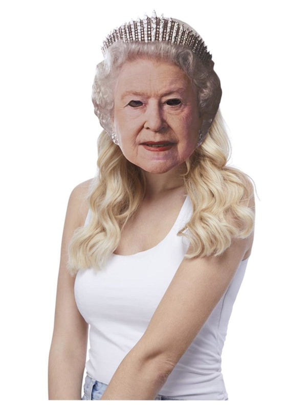 The Queen Printed Card Mask