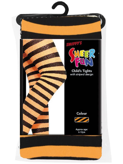 Tights, Orange & Black, Age 6-12 Alternative View 2.jpg