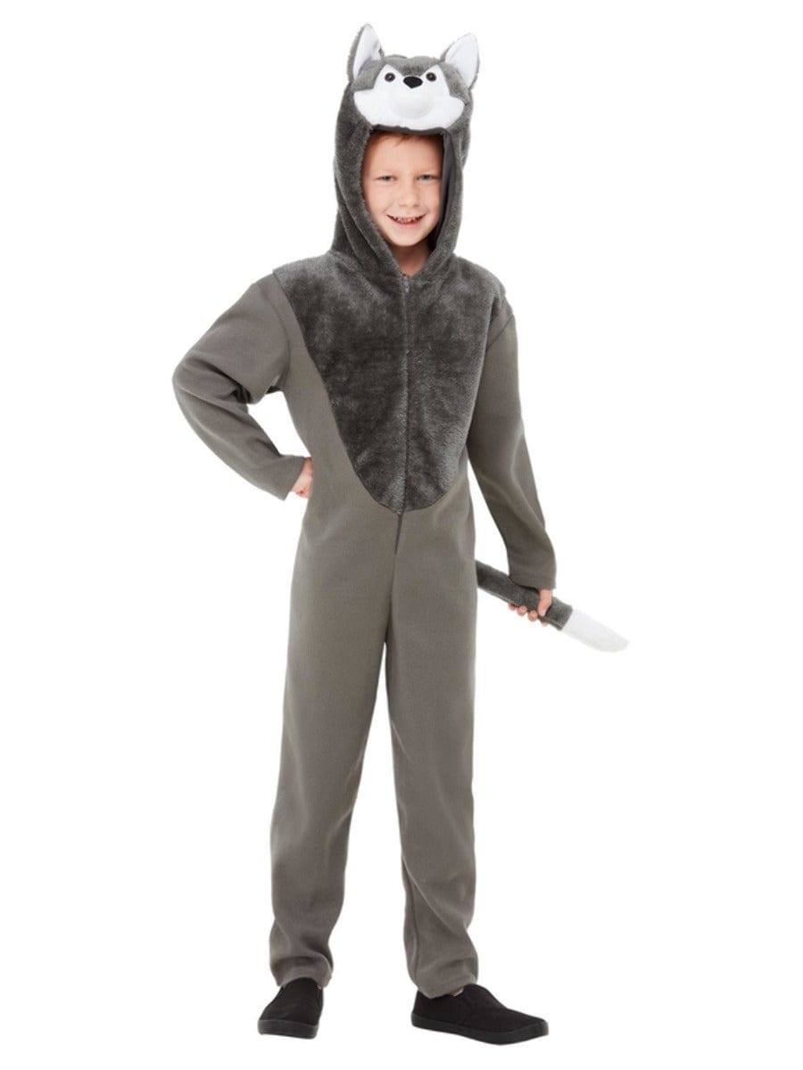 Wolf Costume, Grey – Smiffys