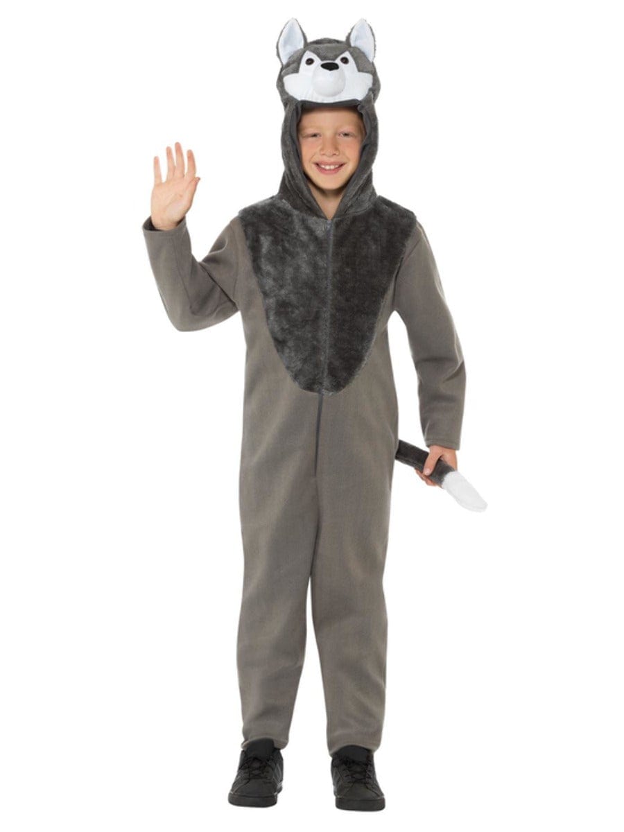 Wolf Costume, Grey – Smiffys