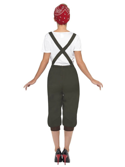 WW2 Land Girl Costume, Green Alternative View 2.jpg