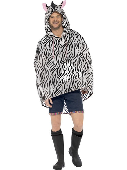 Zebra Party Poncho Alternative View 3.jpg